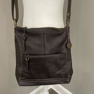 The Sak Brown Leather Crossbody